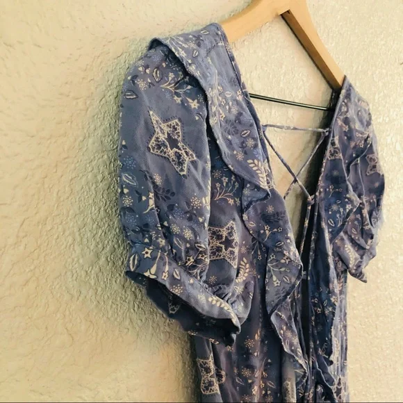 Spell & The Gypsy Celestial Mini Dress in Blue - Picture 8 of 16